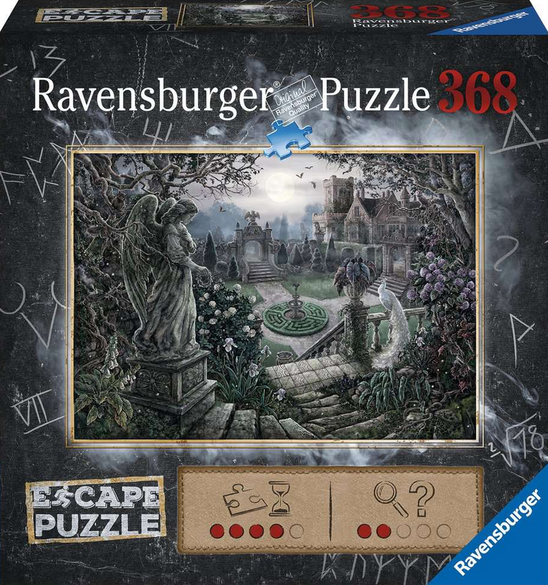 Escape Puzzle 368 Piece: Midnight in the Garden