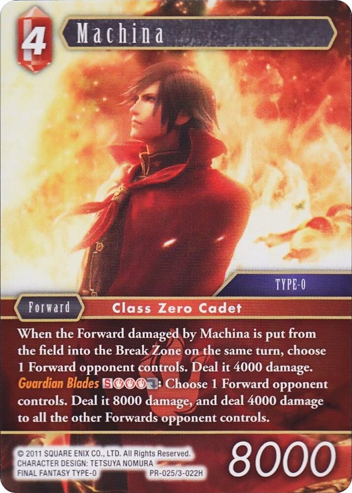 Machina (Alternate Art Promo) - PR-025/3-022H