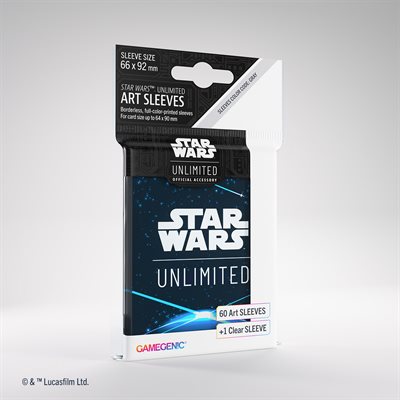 Star Wars Unlimited Art Sleeves - Space Blue