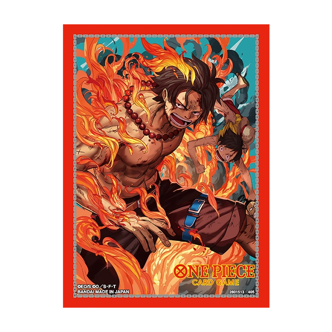 One Piece CG Official Card Sleeves - Ace and Luffy Vol. 5