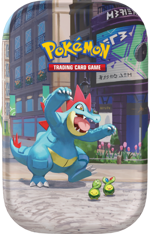 Lumiose City Mini Tin (Feraligatr & Budew)