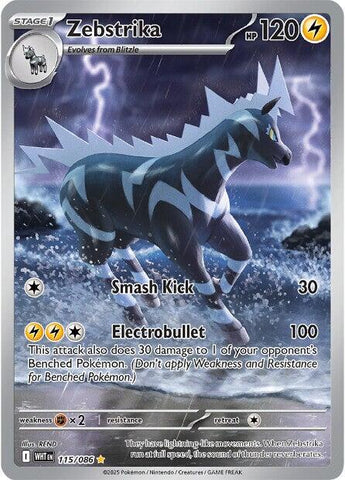 Zebstrika (115/086) [Scarlet & Violet: White Flare]