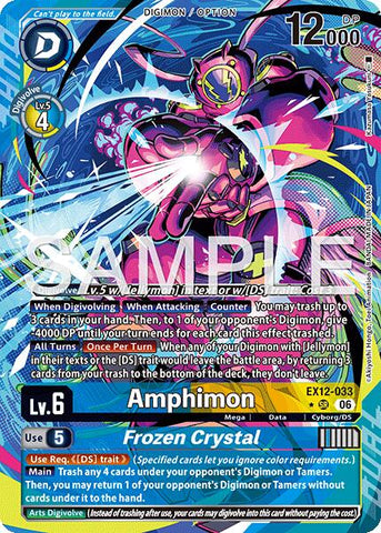 Amphimon // Frozen Crystal [EX12-033] [Digital World Shambala]
