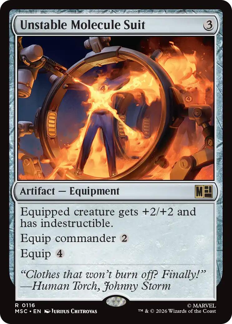 Unstable Molecule Suit [Marvel Super Heroes Commander]