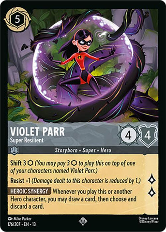 Violet Parr - Super Resilient (176/207) [Attack of the Vine!]