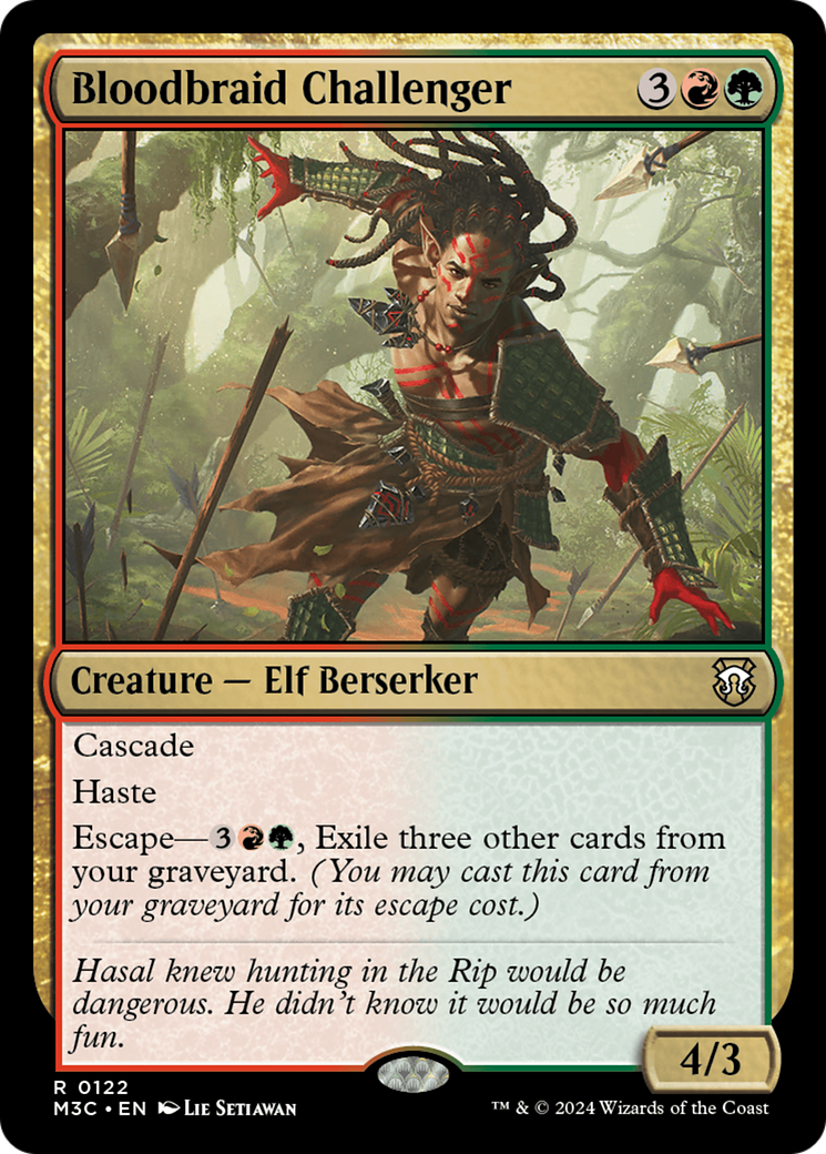 Bloodbraid Challenger [Modern Horizons 3 Commander]