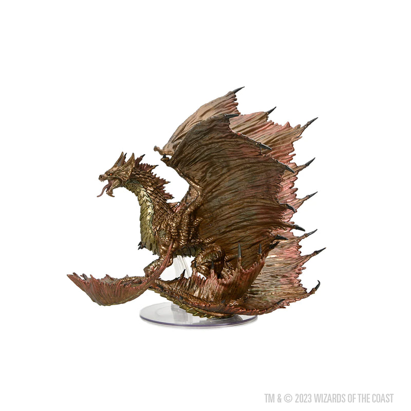 Icons of the Realms: Adult Brass Dragon