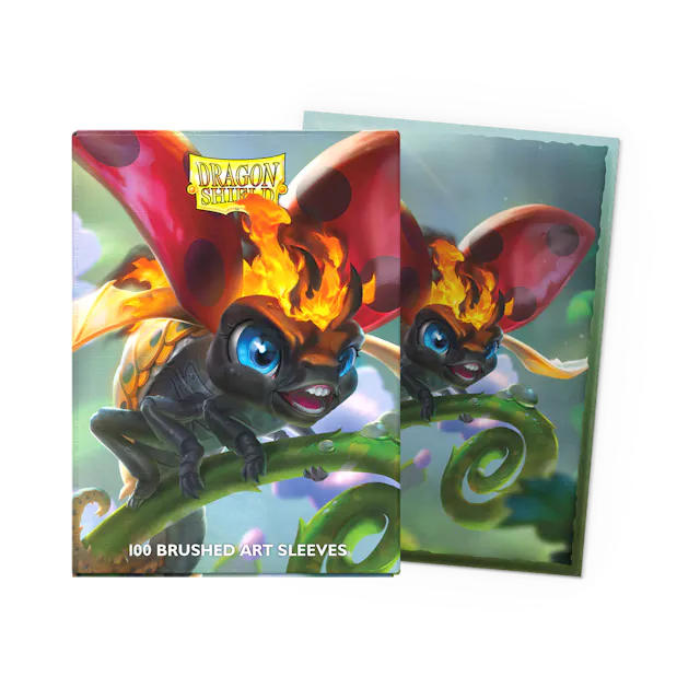 Dragon Shield 100CT Box Brushed Art the Burnbug