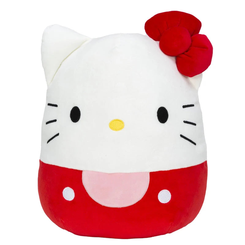 Squishmallow 8" - Sanrio Squad Classic - Hello Kitty Red