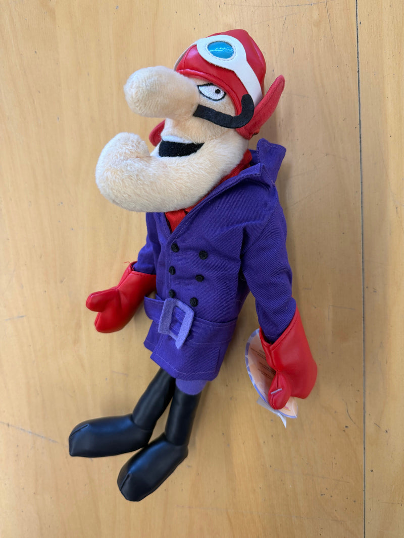 Wacky Races Hanna Barbera - Dick Dastardly Vintage Plush Toy