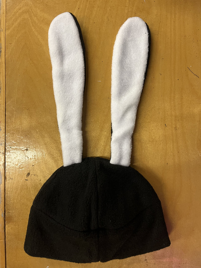 Crazyheads Hat - Black Bunny