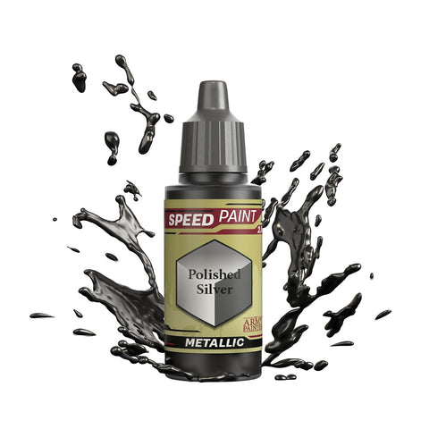 The Army Painter Speed Paint 2.0: Polished Silver