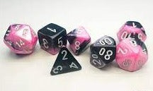 Mini-hedral 7-Die Set Gemini Black-Pink/White - CHX 20630