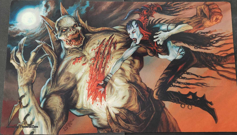 Playmat Nosferatu VS Zombielord