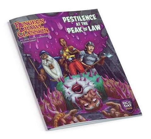 Dungeon Crawl Classics: DCC Day #7 - Pestilence at the Peak of Law