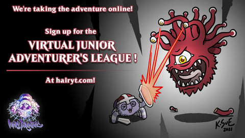 Virtual Junior Adventurer's League - Thursdays (Apr 9 - May 21)