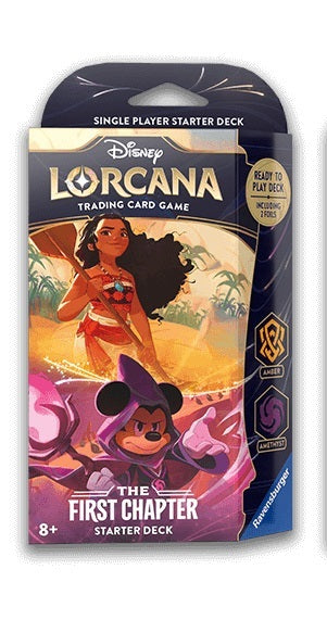 Lorcana: The First Chapter Starter Deck (Amber and Amethyst)