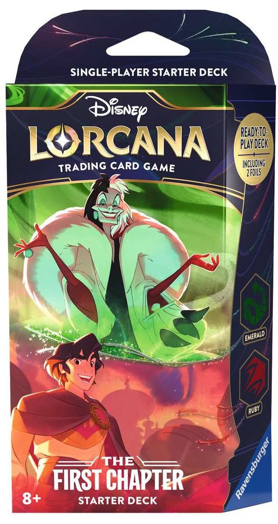 Lorcana: The First Chapter Starter Deck (Emerald and Ruby)