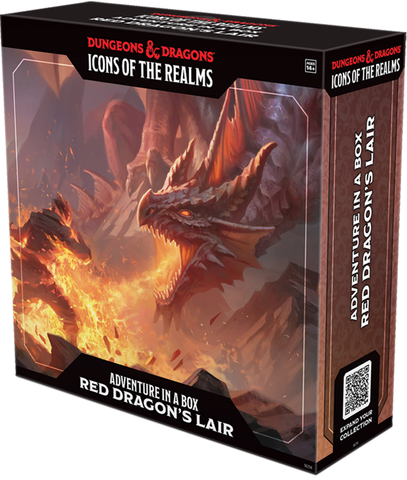 D&D Icons of the Realms: Adventure in a Box - Red Dragon's Lair