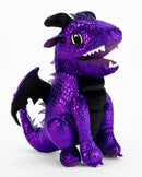 Plush Dice Bag - Purple Dragon