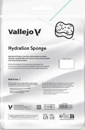 Vallejo: Wet Palette Reusable Hydration Sponges 2-Count