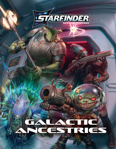 Starfinder 2E: Galactic Ancestries Pocket Edition (Cover Defect)