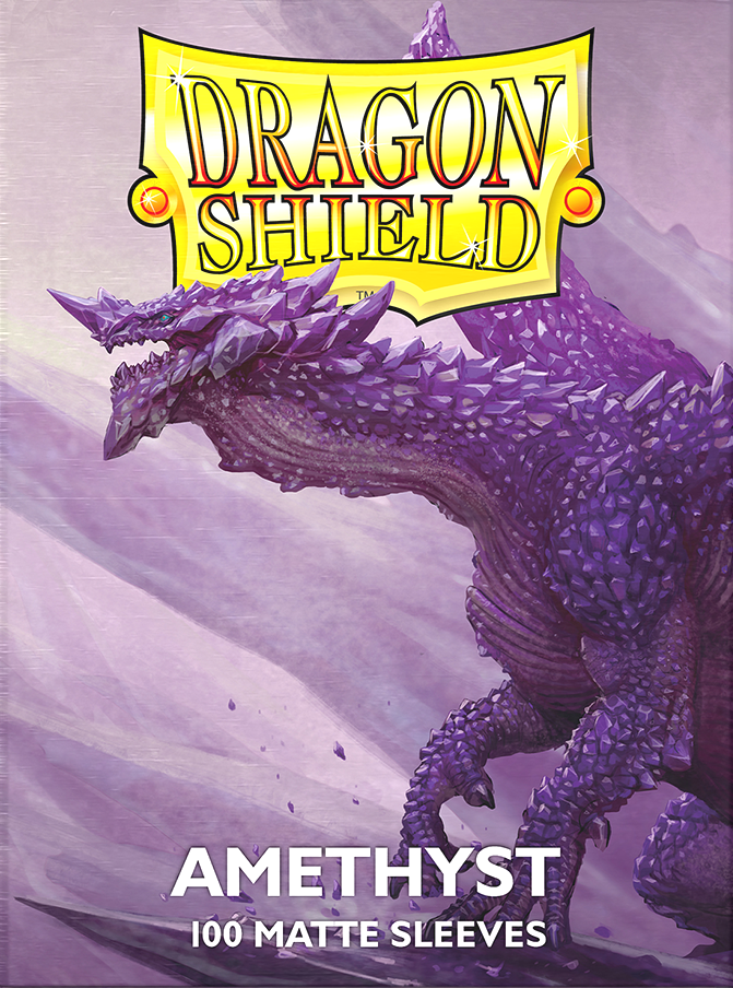 Dragon Shield Box of 100 in Matte Amethyst