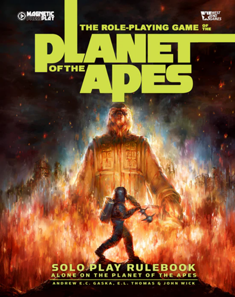 Planet of the Apes RPG: Solo Play Rulebook