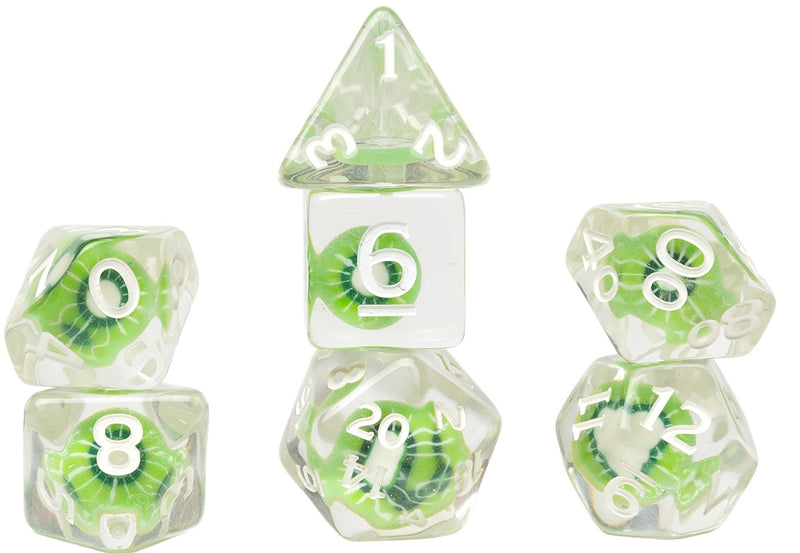 Sirius Dice - Dice Set - Fruit Slice - Kiwi