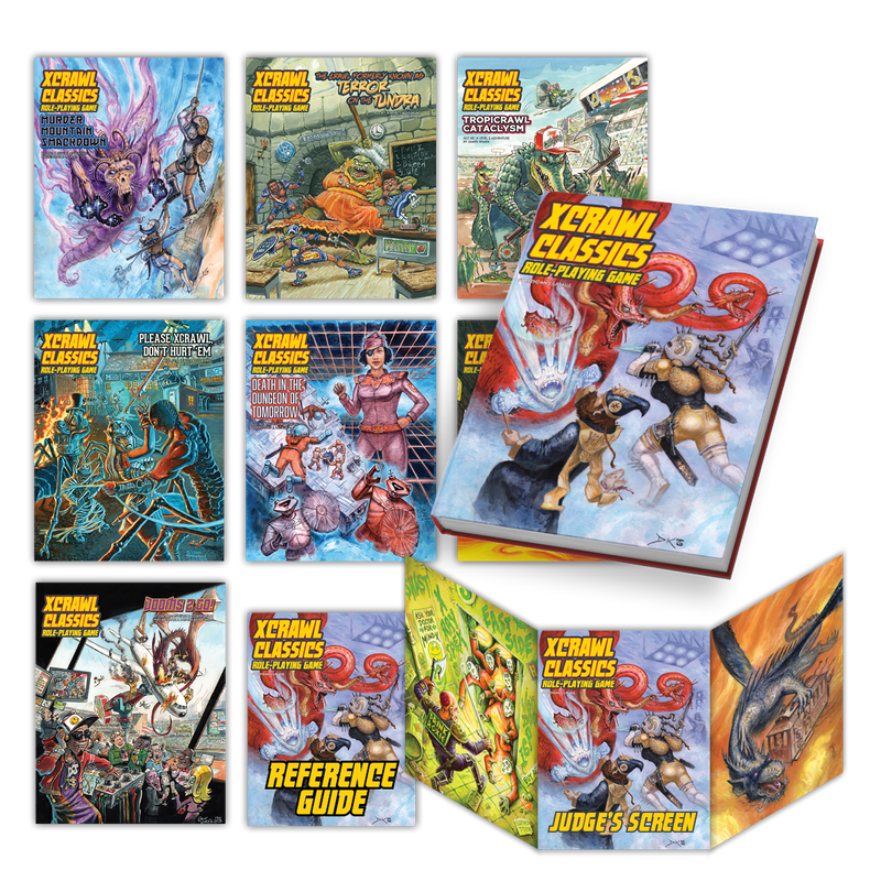 XCC RPG: Xcrawl Classics Complete Collection
