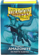 Dragon Shield Sleeves: Matte Amazonite Sparkles