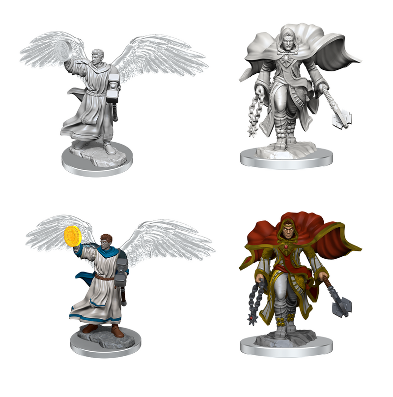Nolzur's Marvelous Miniatures: Aasimar Cleric Male