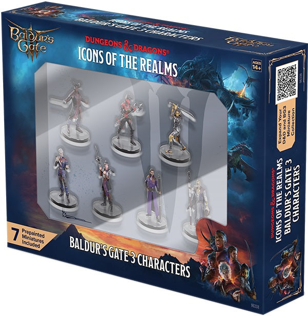 Icons of the Realms: Baldur's Gate 3 Characters Boxed Set