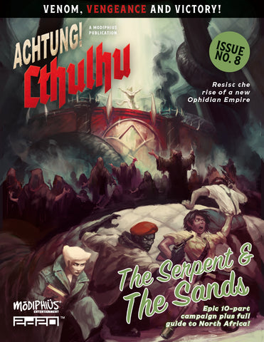 Achtung! Cthulhu 2d20: The Serpent & The Sands