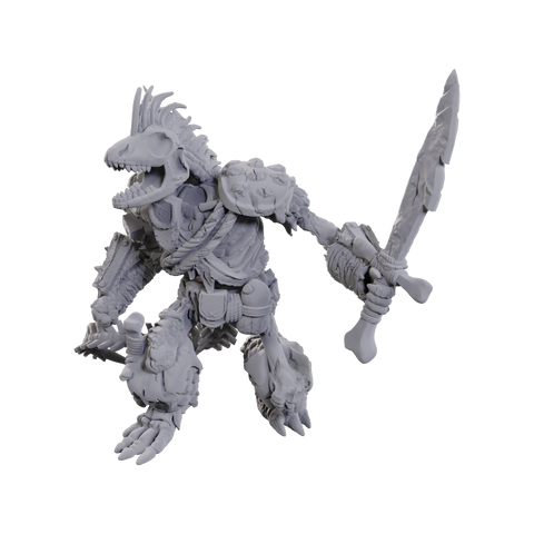 Nolzur's Marvelous Miniatures: Lizardfolk Skeleton