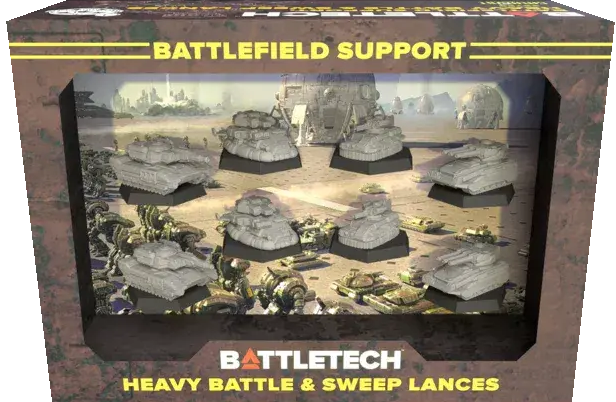 Battletech: Battlefield Support Heavy Battle & Sweep Lances