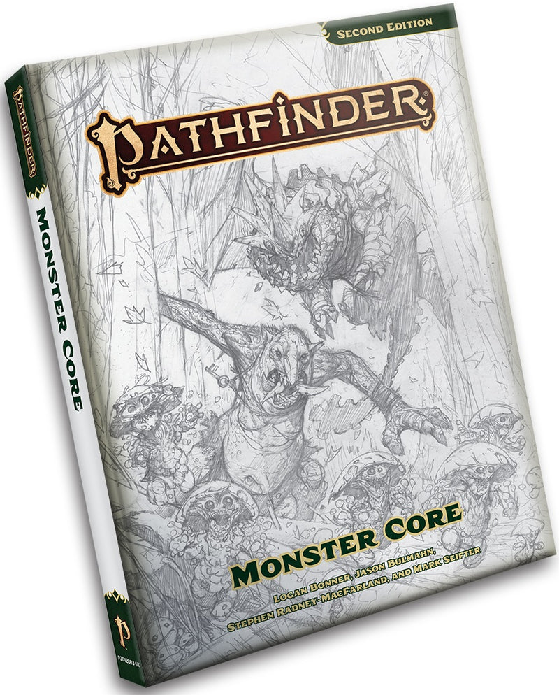 Pathfinder 2E: Monster Core (Sketch Cover)