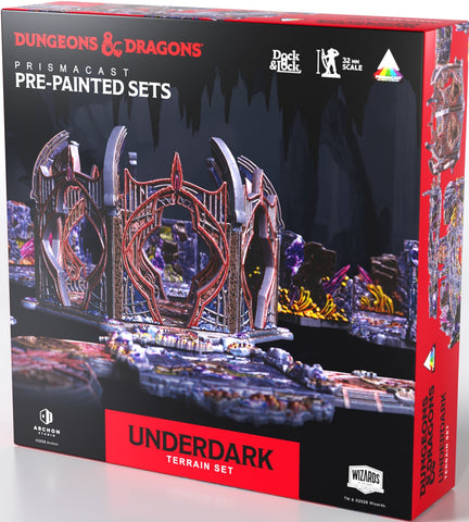 Dungeons & Dragons: Underdark Terrain Set (Pre-Painted)