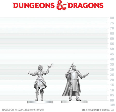 Nolzur's Marvelous Miniatures: Knight & Mage Apprentice