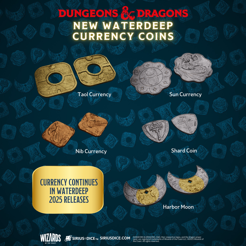 Xanathar's Treasure: Treasure Pack Dice Sets