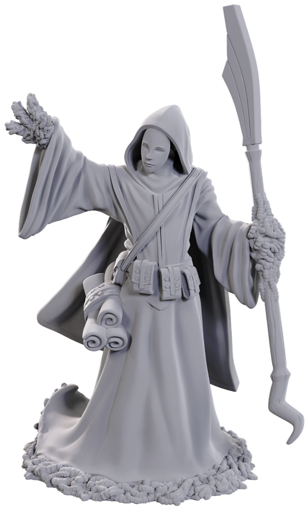 Nolzur's Marvelous Miniatures: Star Spawn Lava Mage