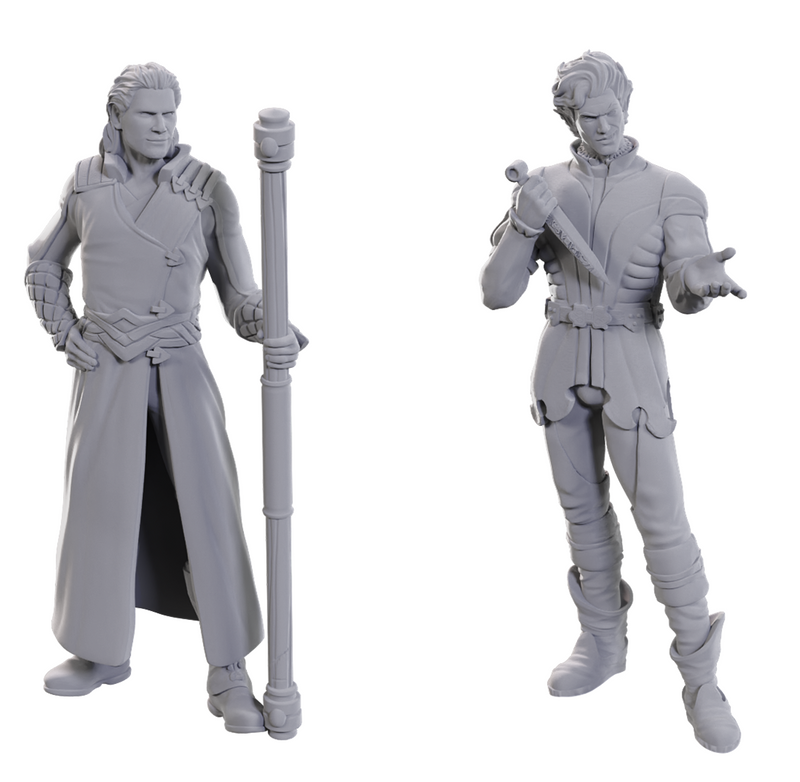 Dnd Unpainted Minis Special Edition - Baldur's Gate 3 - Gale & Astarion