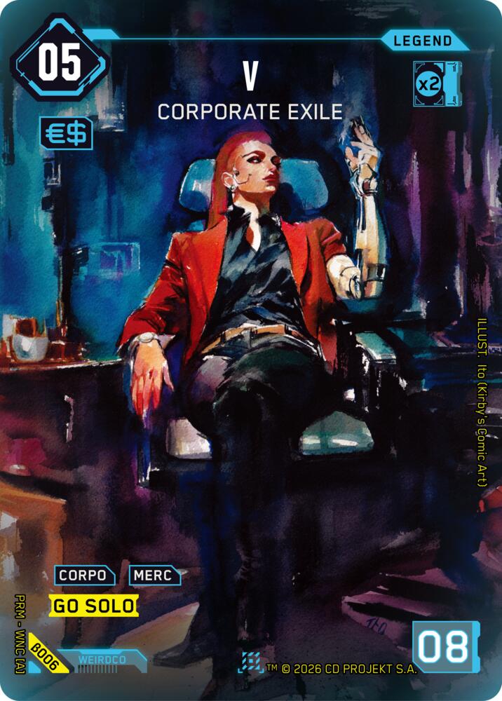 V - Corporate Exile (Beta Box Topper)
