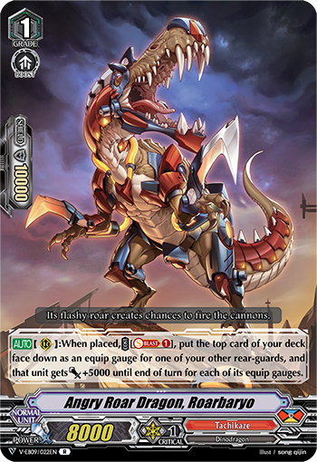 Angry Roar Dragon, Roarbaryo - V-EB09/022EN - R