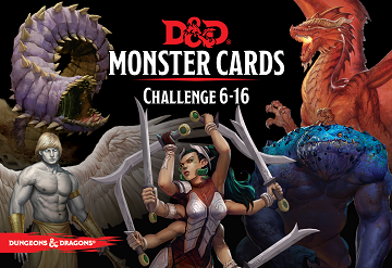 Dungeons & Dragons: Monster Cards: Challenge 6-16