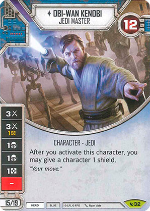 Obi-Wan Kenobi - Jedi Master (No Card/Only Dice)