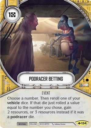 Podracer Betting