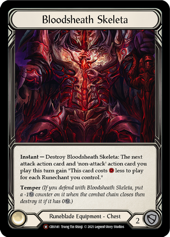 Bloodsheath Skeleta [CRU141] Unlimited Normal