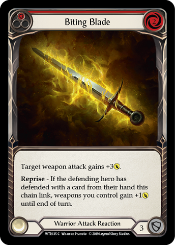 Biting Blade (Red) [WTR135-C] Alpha Print Normal