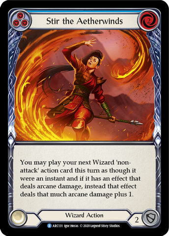 Stir the Aetherwinds (Blue) [ARC131] Unlimited Edition Normal